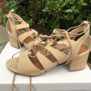 steve madden sandals with block heel